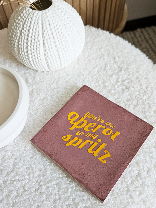 Tegeltje – You're the aperol to my spritz