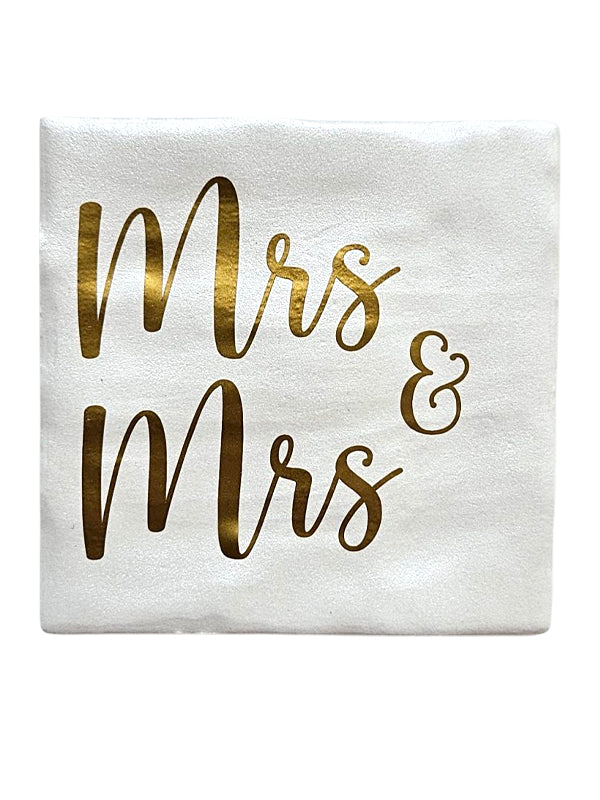 Tegeltje – Mrs & Mrs | Keramiek 10x10 cm