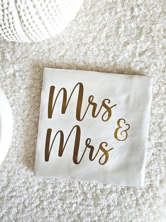 Tegeltje – Mrs & Mrs | Keramiek 10x10 cm