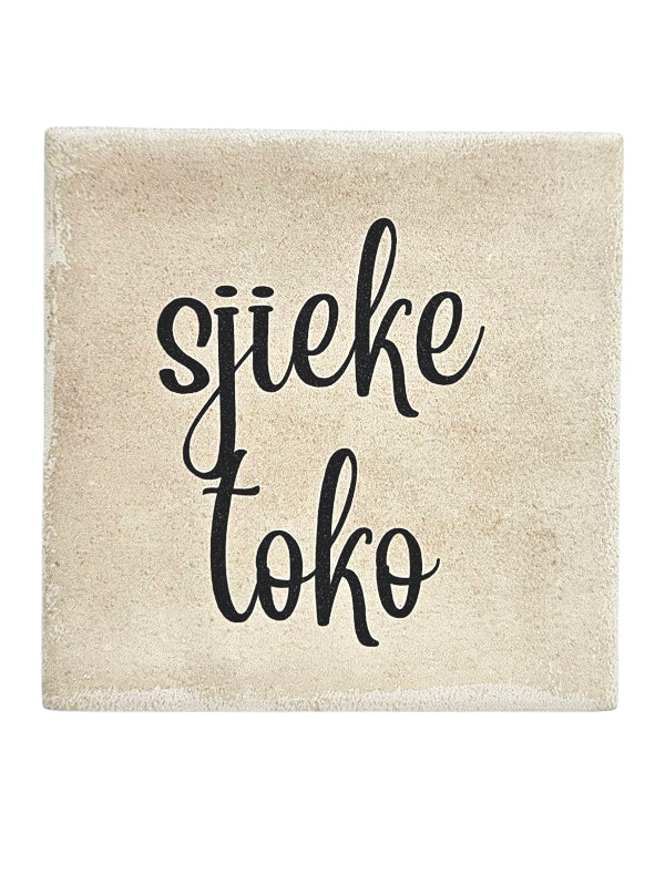 Tegeltje – Sjieke toko