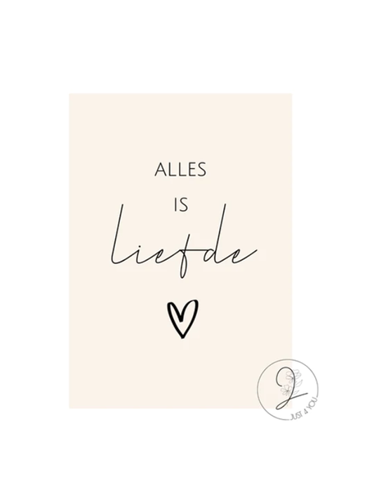 Just4You Forex bordje – Alles is liefde