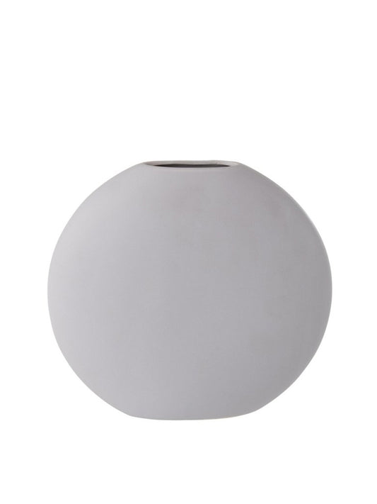 J-Line Vaas rond plat | lichtpaars