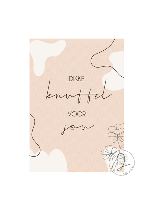 Just4You Forex bordje – Dikke knuffel voor jou