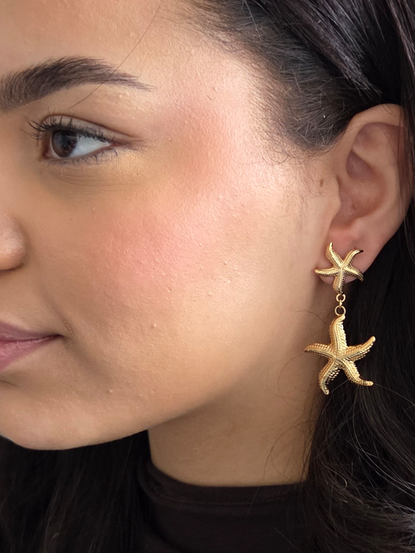 RVS Oorbellen Elin goud