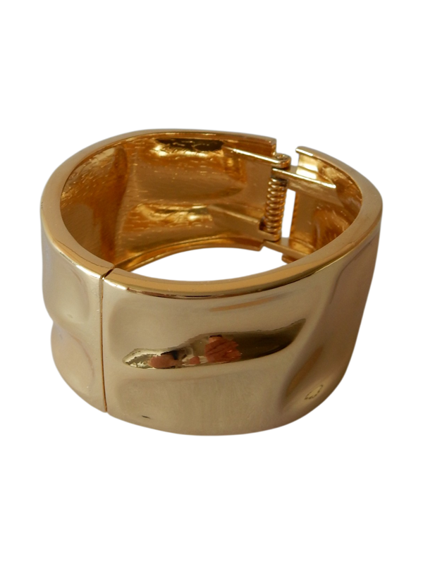 RVS Statement Armband Emilia - Goud