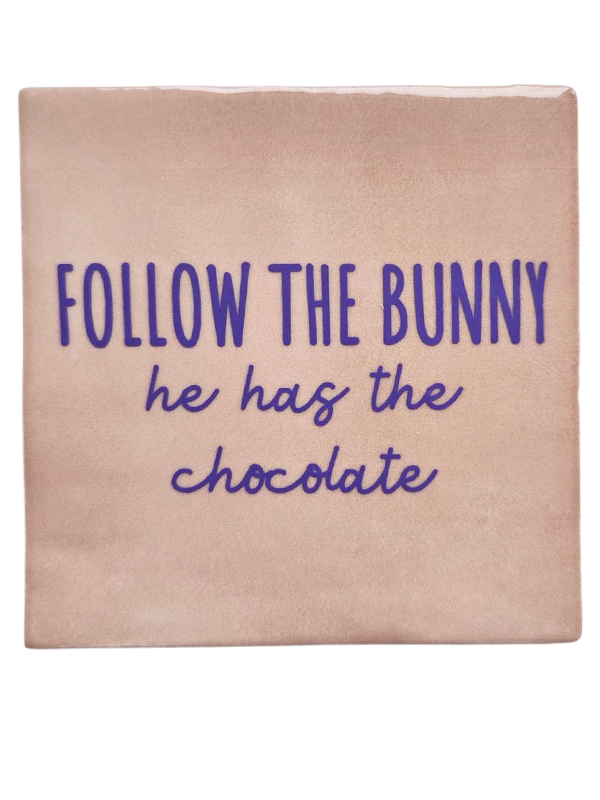 Paas Tegeltje | Follow the bunny