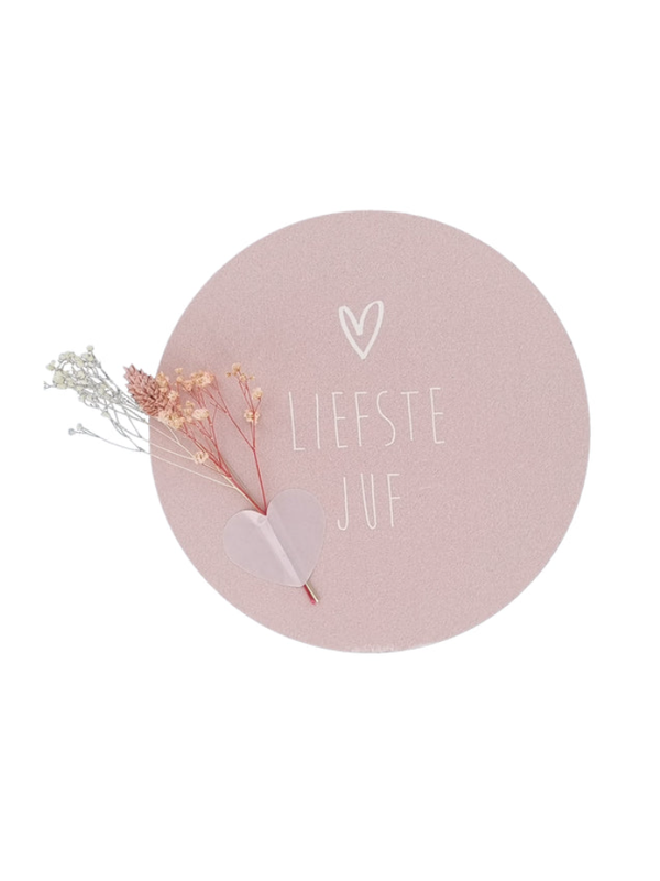 Most Lovely Muurcirkel – Juf