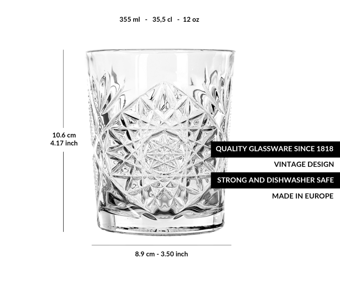 Hobstar Libbey drinkglas 35 cl
