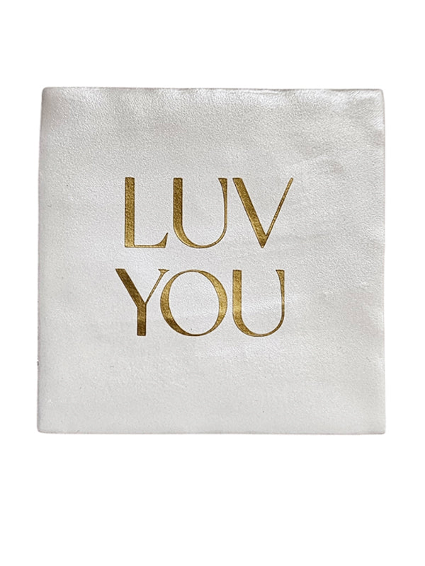 Tegeltje – Love you | Keramiek 10x10 cm