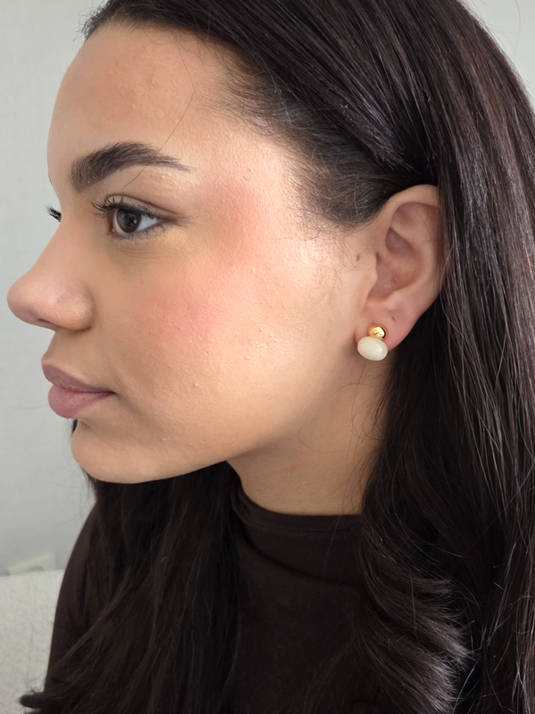 RVS Oorbellen Marisol Goud