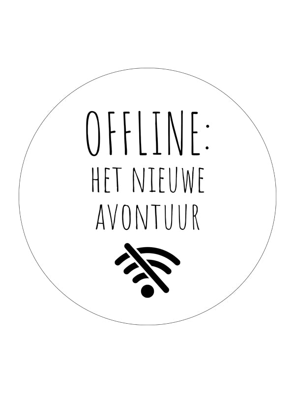 Most Lovely Muurcirkel – Offline, het nieuwe avontuur