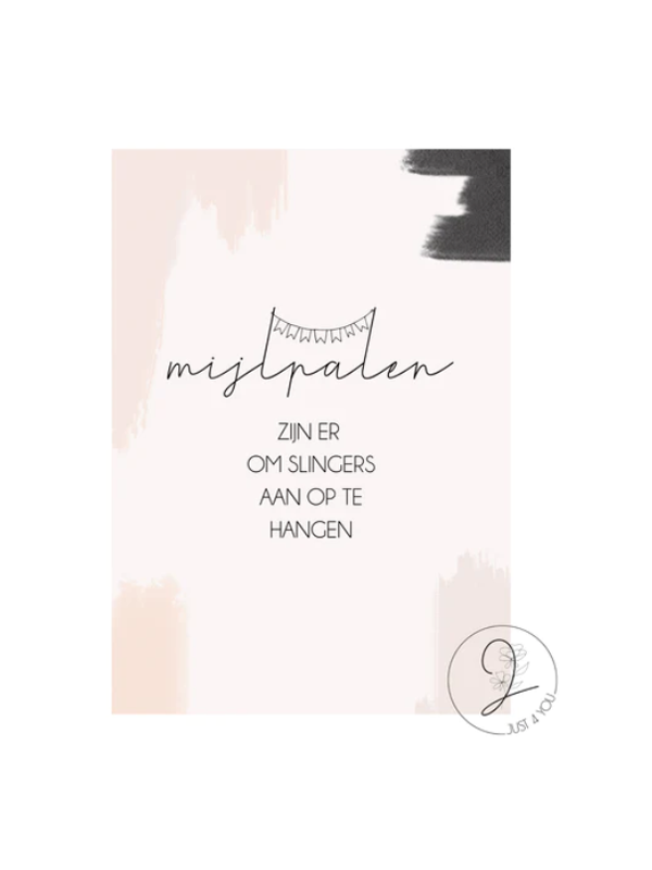Just4You Forex bordje – Mijlpalen slingers