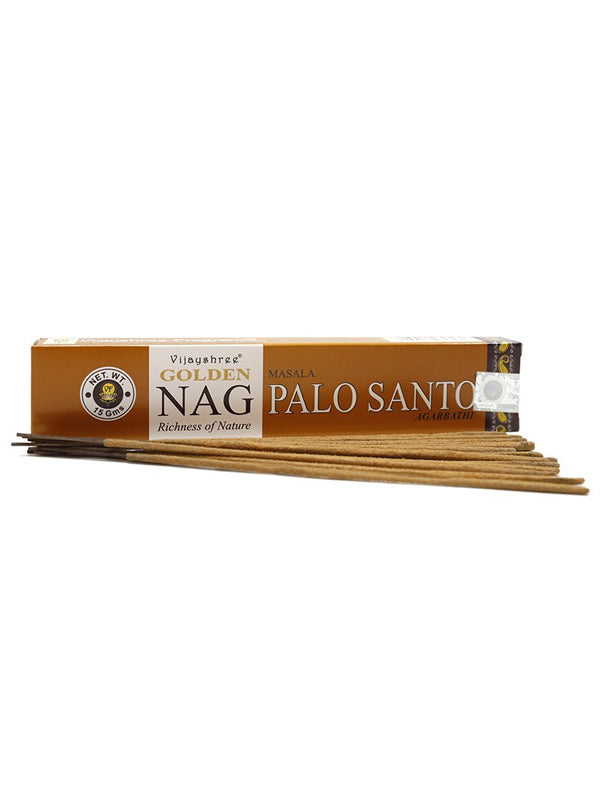 Wierook Golden Nag Palo Santo – Handgerold uit India