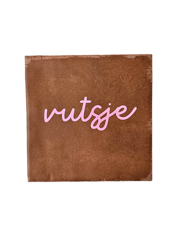 Tegeltje - Vutje