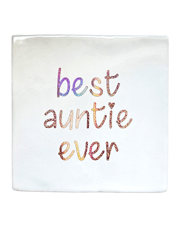 Tegeltje – Best auntie ever