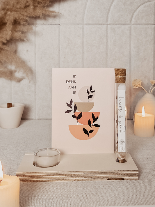 Just4You Forex bordje – Ik denk aan je