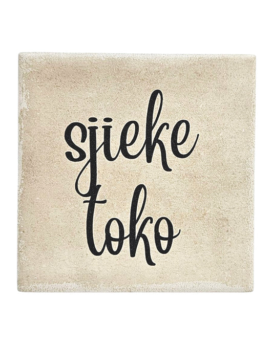 Tegeltje – Sjieke toko