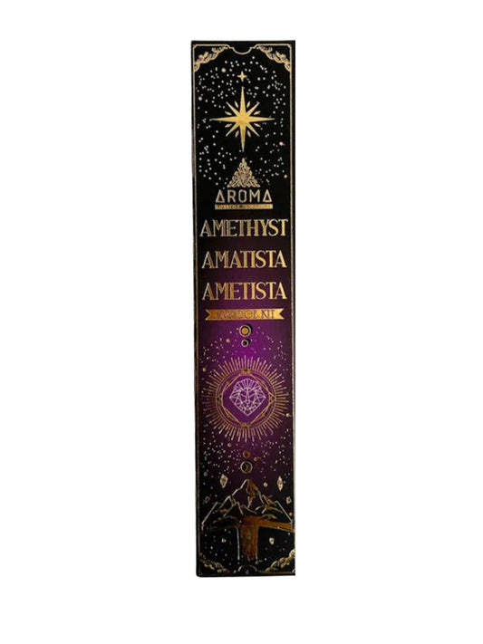 Wierookset Amethist – Aroma Scents | Met edelstenen