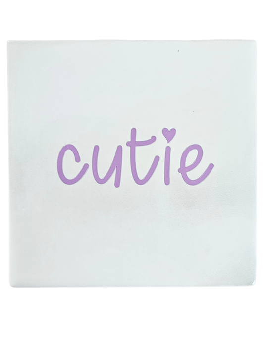 Tegeltje | Cutie