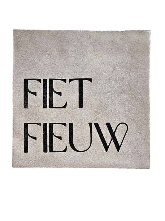 Tegeltje - Fiet fieuw