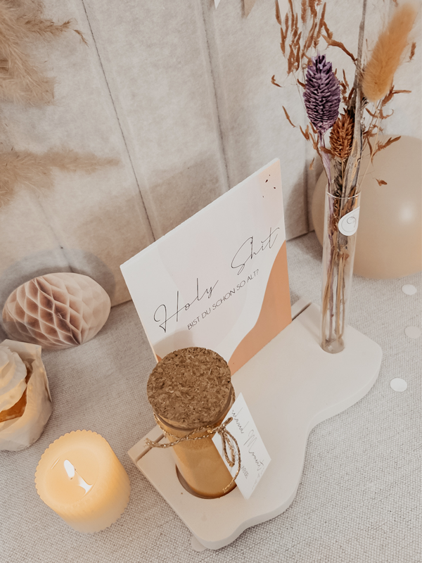 Just4You Buisje - Gekleurde droogbloemen