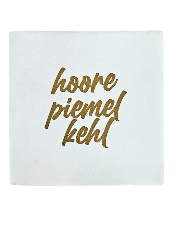 Limburgs Tegeltje - Hoore piemel kehl