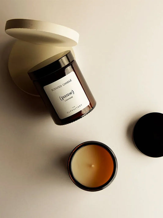 Geurkaars Cashmere | (pause) by The Olphactory