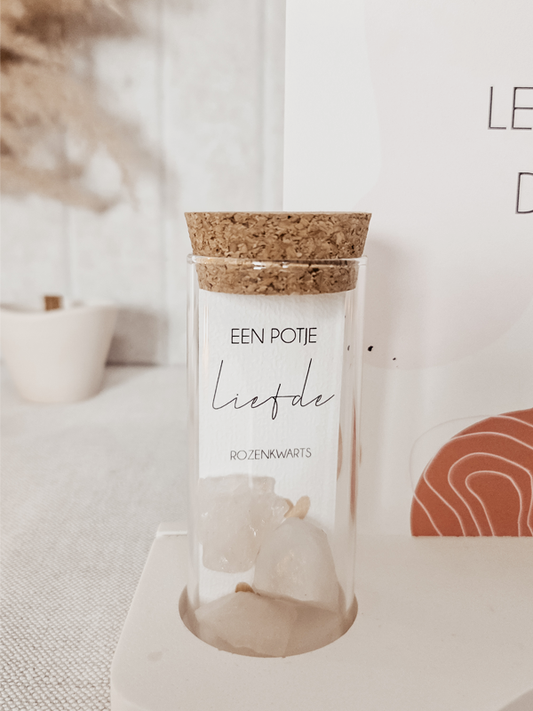 Just4You Een Potje Liefde - Rozenkwarts