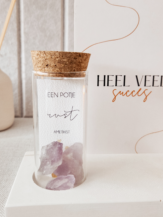 Just4You Een potje Rust - Amethist