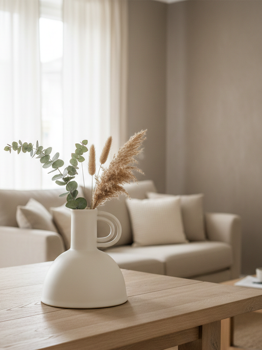 J-Line Vaas Renaissance | matte white