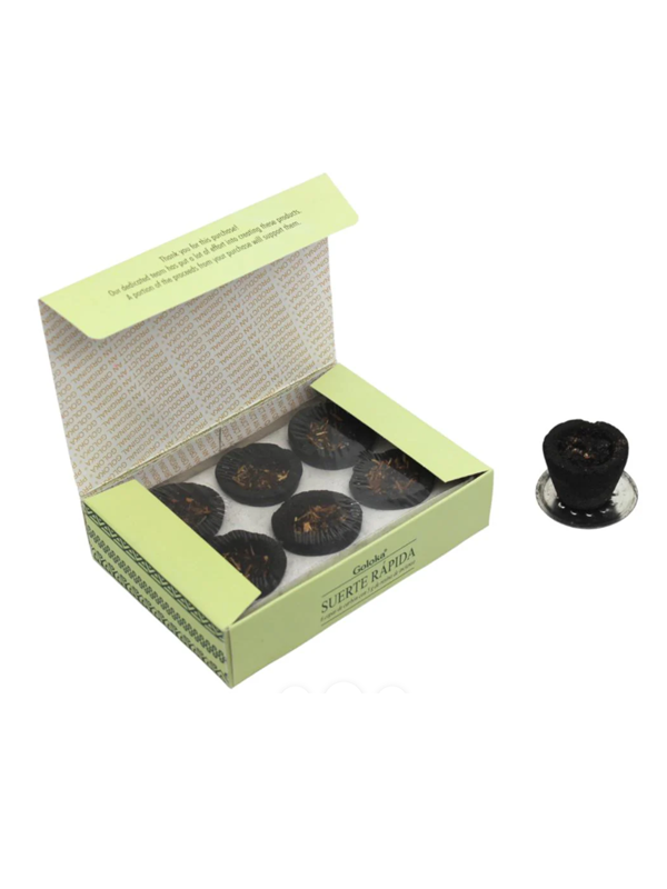 Goloka Nag Champa Sacred Smudges | 6 Wierook Cups