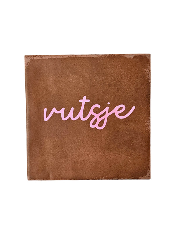 Tegeltje - Vutje